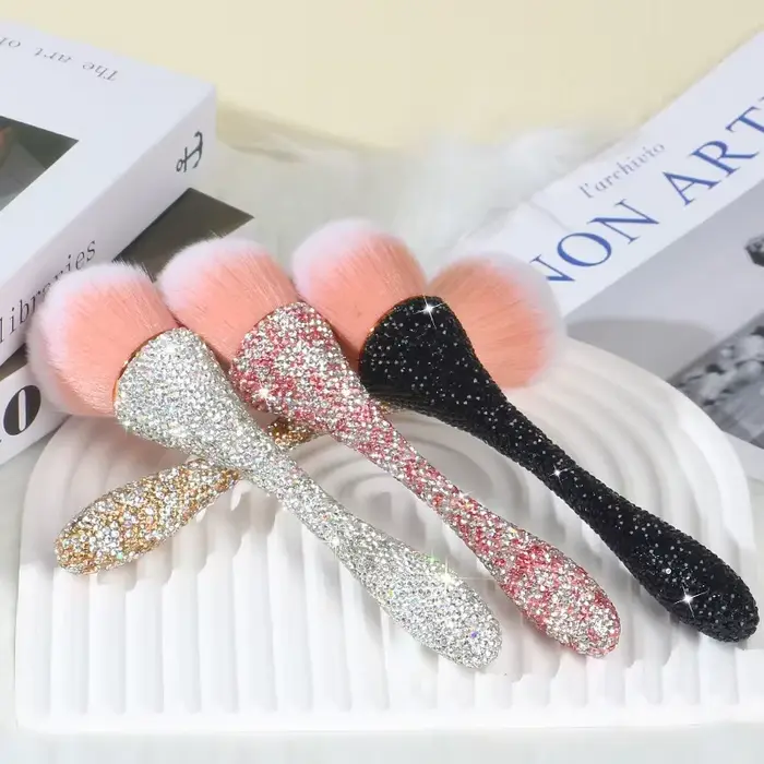 Brosse douce Rose Rose pour manucure