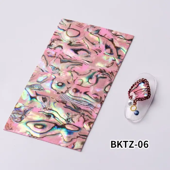 Feuilles d'ongles scintillantes