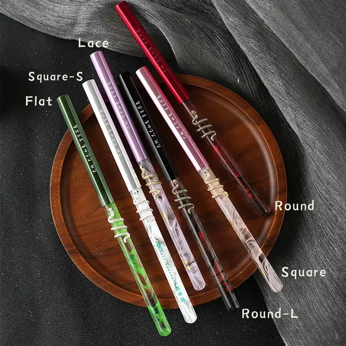 Conception Unique serpent Nail Art brosse UV Gel