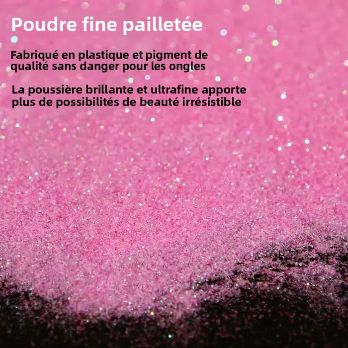 Poudre à paillettes fines en vrac
