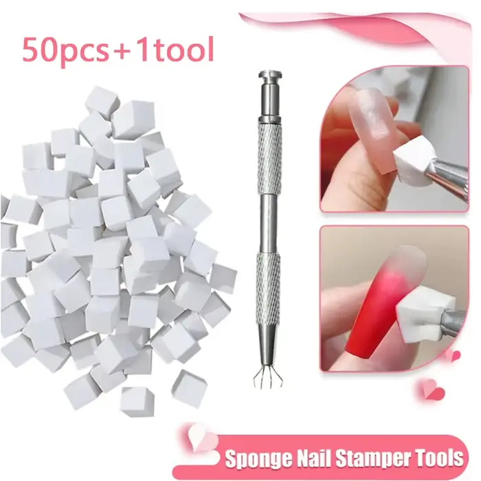 50/150 pièces éponge dégradé Nail Art Stamper outils Gel vernis couleur