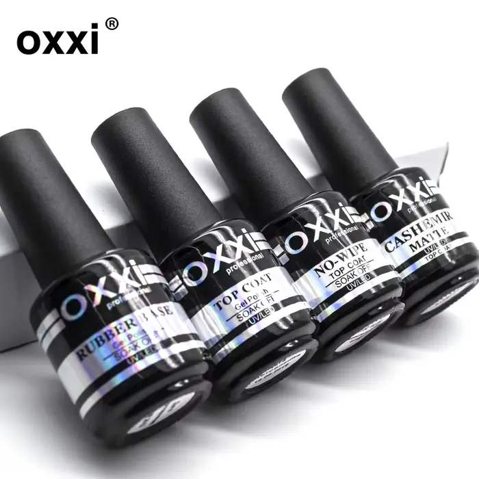 OXXI nouveau velours mat couche de finition Semi-permanent UV vernis à ongles Gel hybride