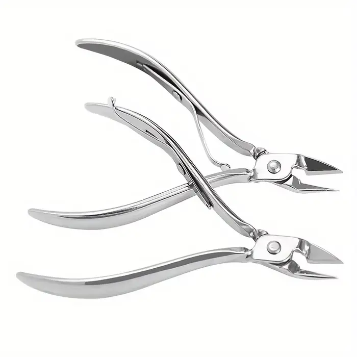 Pince à cuticules Durable en acier inoxydable, pour manucure et pédicure, coupe-cuticules, dissolvan