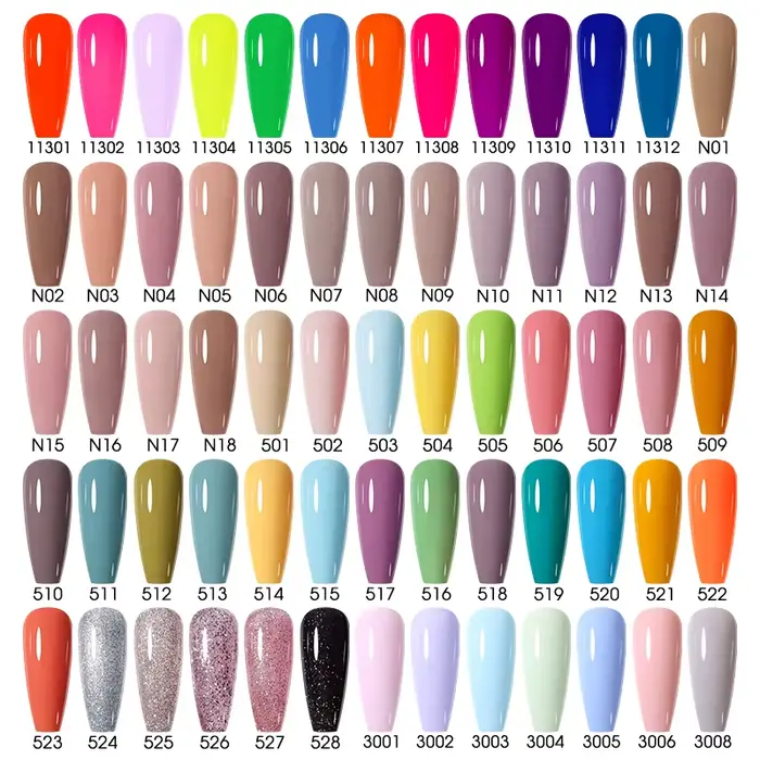 NAILCO 15ml café ongles Art rouge marron couleur Gel vernis