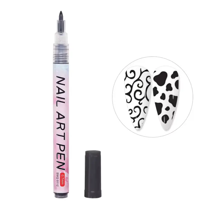 Stylo de graffiti acrylique pour manucure, vernis gel à séchage rapide sans lampe, marqueur de peint