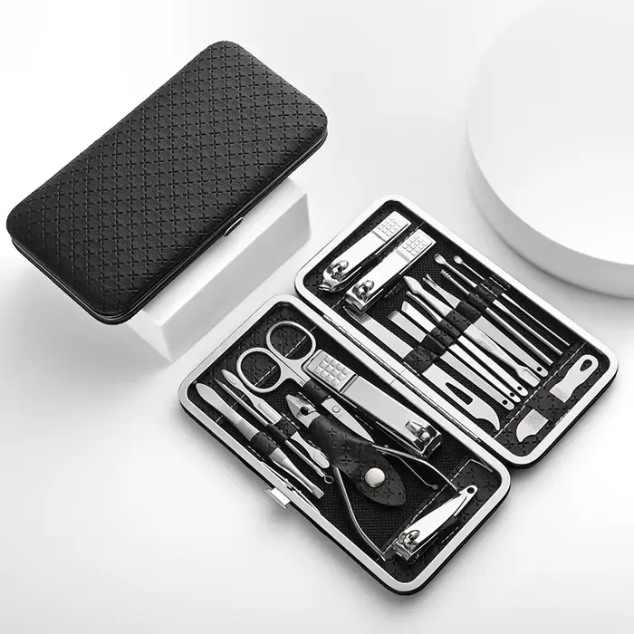 Ensemble de coupe-ongles grande taille pour la maison, pince à peau de fréquence alertes onale pour