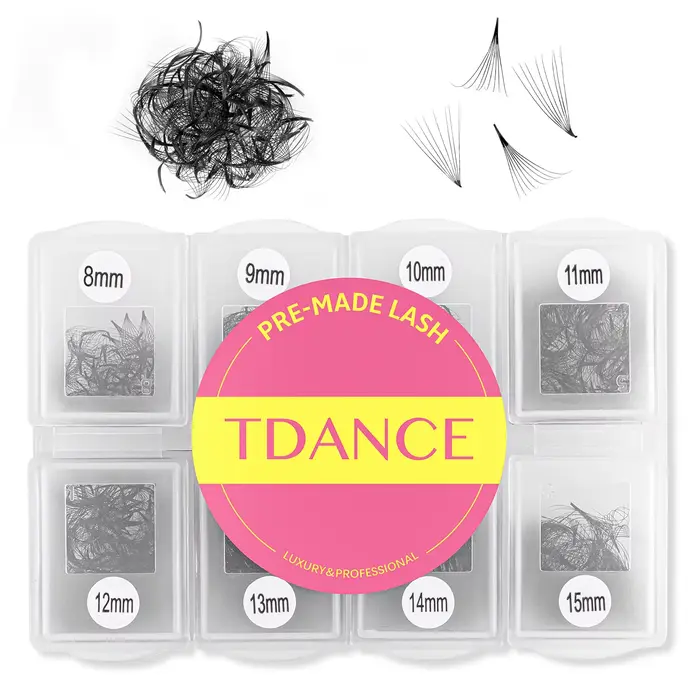 TDANCE 600 ventilateurs en vrac longueur mixte mince Base moyenne tige pointue préfabriquée Volume r