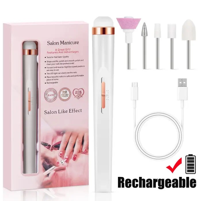 LULAA ensemble de manucure Portable