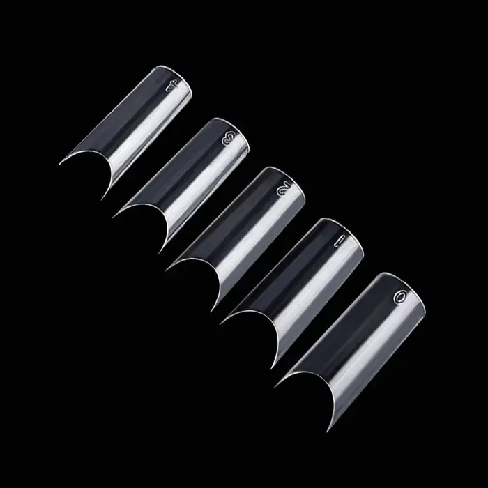 500 Pièces Faux Ongles Courbes en C