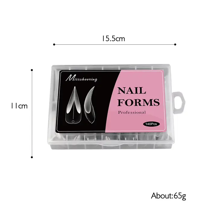 Ongles Stiletto incurvés, double forme pour Extension de Gel, griffe de Dragon 3D, faucon, acrylique