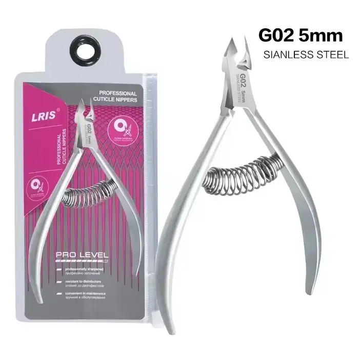 Pince à ongles coupe-cuticules nouveau dissolvant professionnel en acier inoxydable