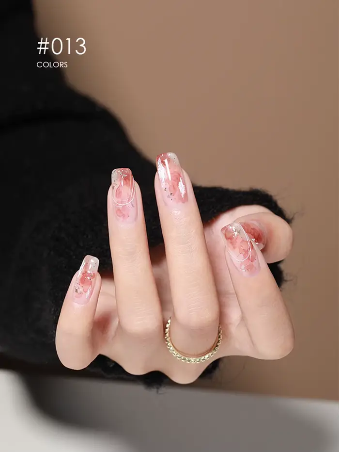 Gel floraison pour ongles (brosse fine intégrée)