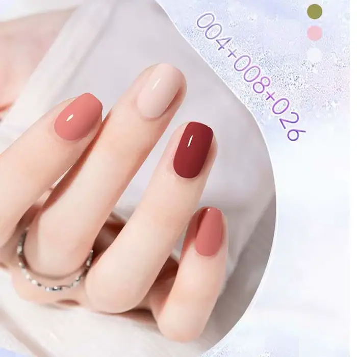 Vernis à ongles coloré à Base d'eau