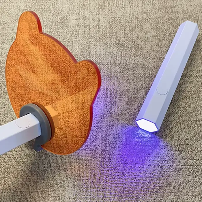 Accessoires pour salon de beauté des ongles, pare-lumière acrylique pour lampe UV à ongles droits, lunettes de protection anti-lumière bleue