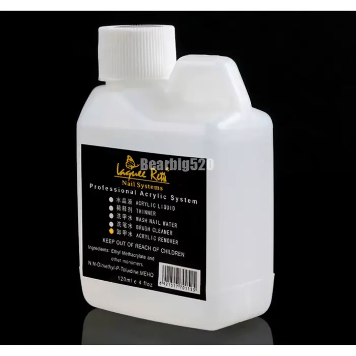 Dissolvant de vernis à ongles liquide professionnel