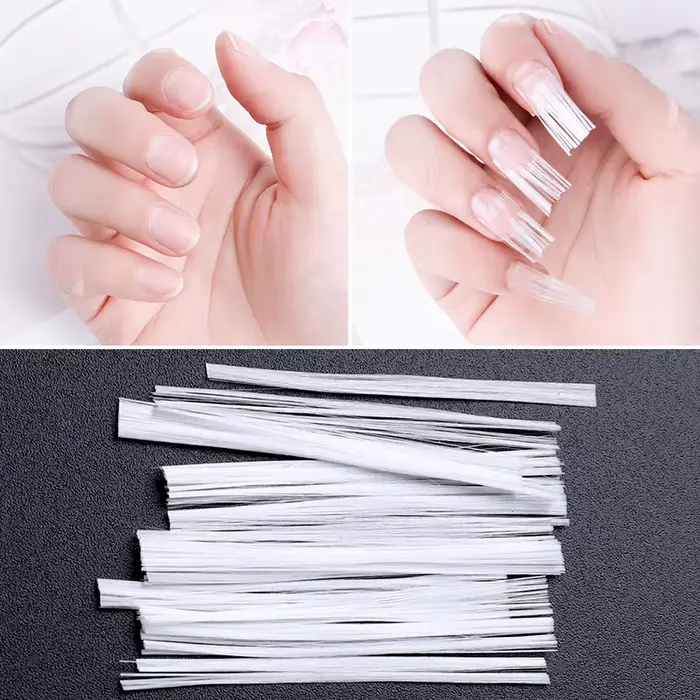 InjFiViolet-Fibre de verre pour formes d'extension d'ongles