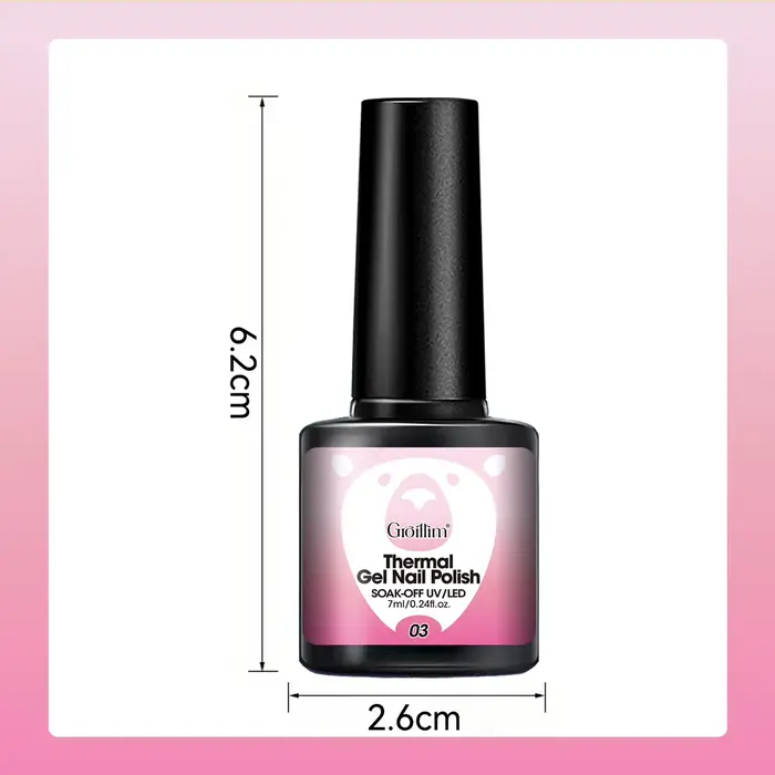Vernis gel thermique à couleurs changeantes de 7 ml