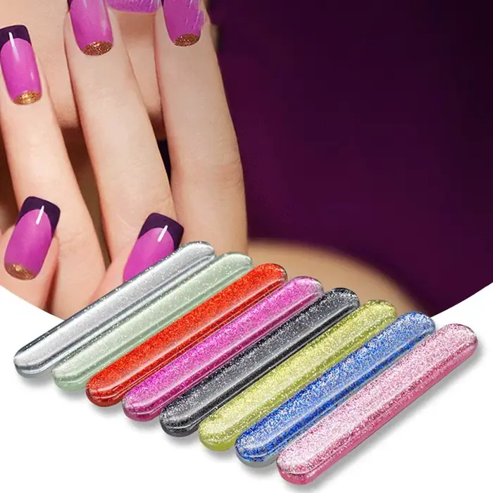 Lime à ongles Portable en verre Nano