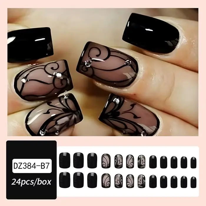 Faux ongles de Style français