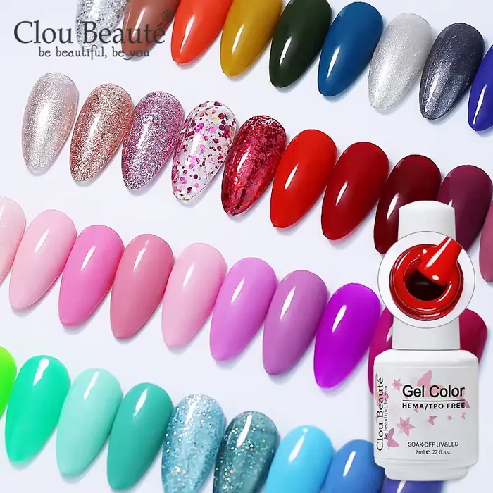 Clou Beaute 8ml Gel vernis à ongles