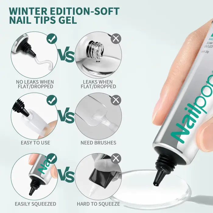 Nailpop – pointes d'ongles souples