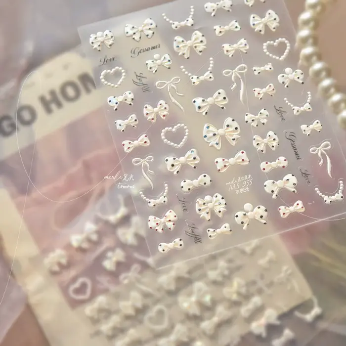 Autocollants pour ongles Shell Light