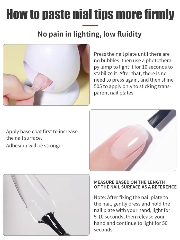 MIANEL – colle adhésive professionnelle pour pointes d'ongles