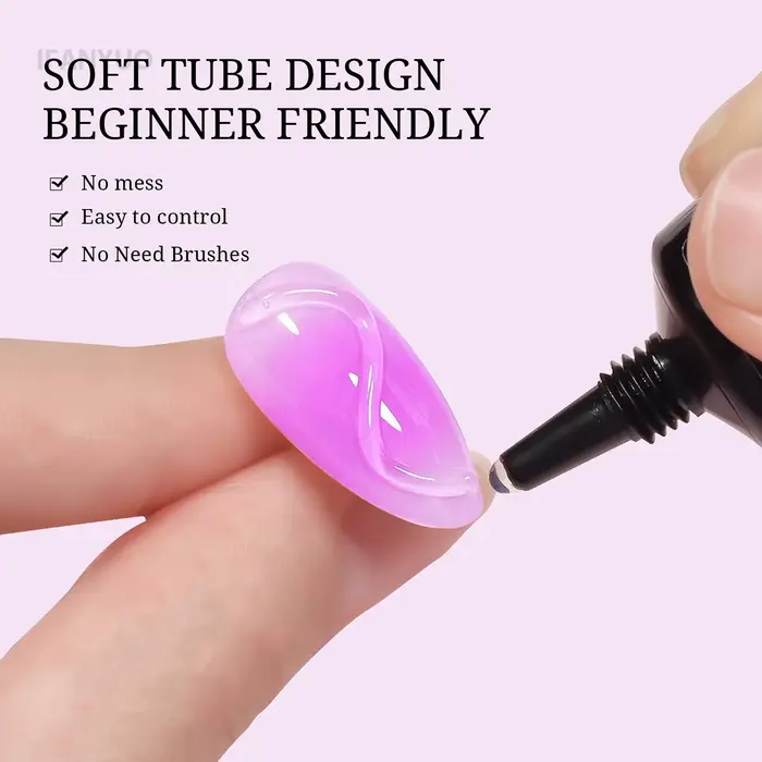 Gel 3D Transparent pour Nail Art