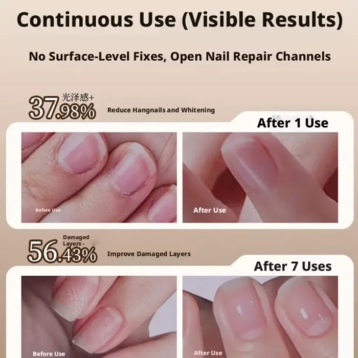 Stylo à huile pour cuticules 3-en-1 avec repousse-cuticules en céramique pour ongles abîmés et secs