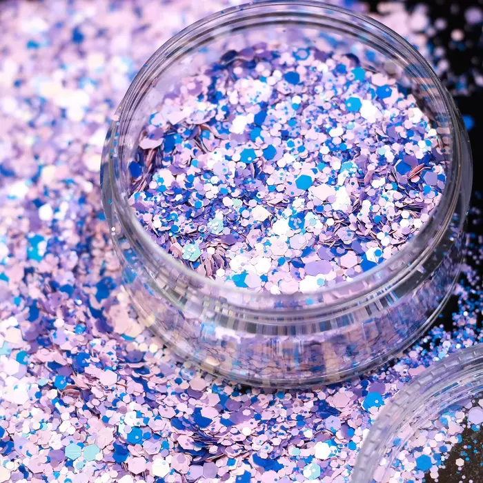 Paillettes de qualité biodégradable