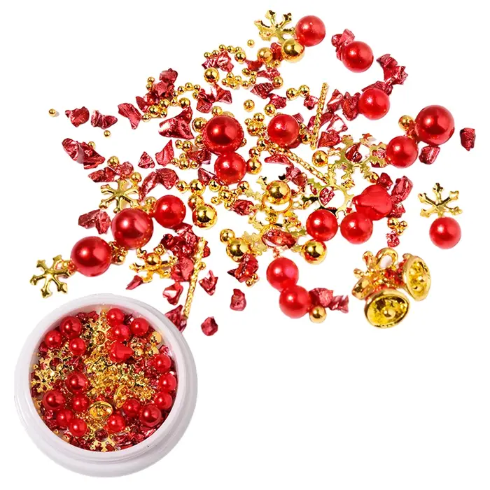 Breloques mixtes pour Nail Art de noël