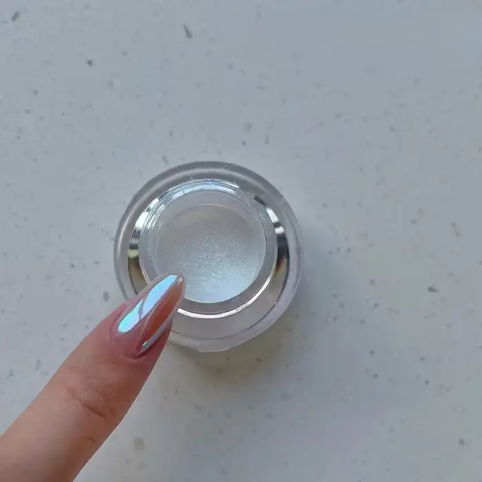 Lune clair de lune perle miroir magique poudre Aurora ongles poudre paillettes poussière Chrome bric