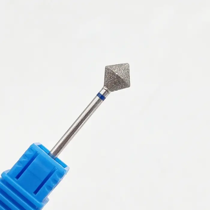 1 pièces nouveau losange diamant foret à ongles tête de polissage des ongles