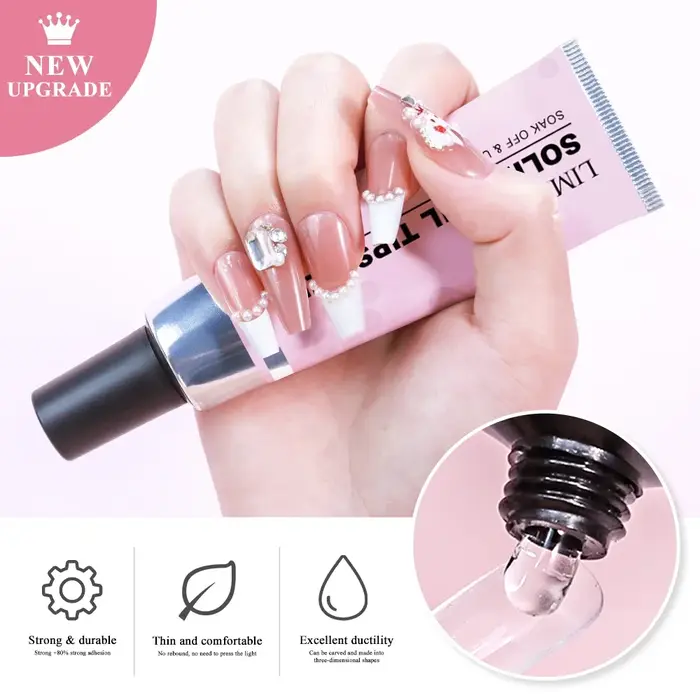 LIMEGIRL 20 ml/30 ml forte Gel colle à ongles UV