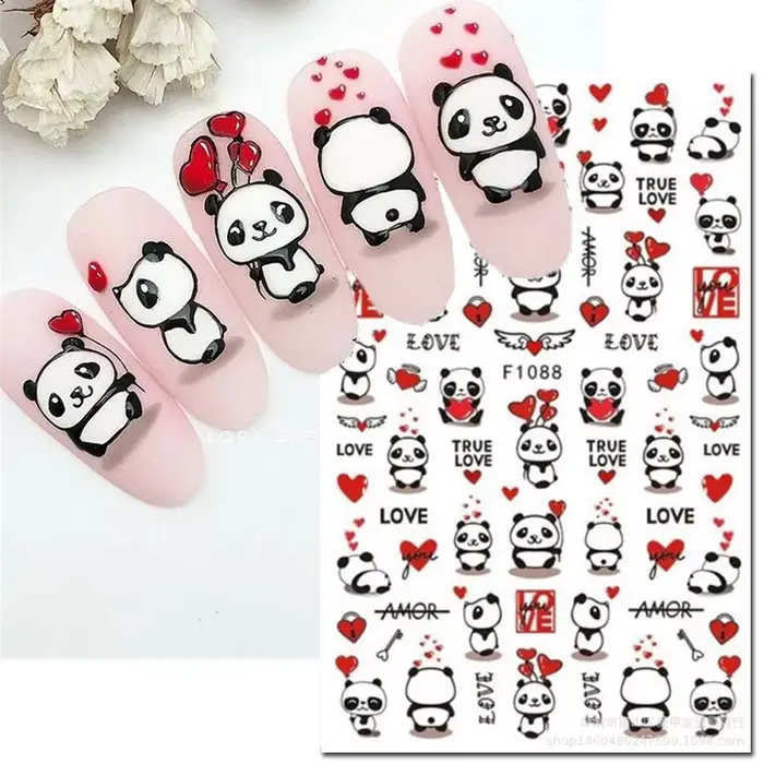 Autocollants 3d pour Nail Art