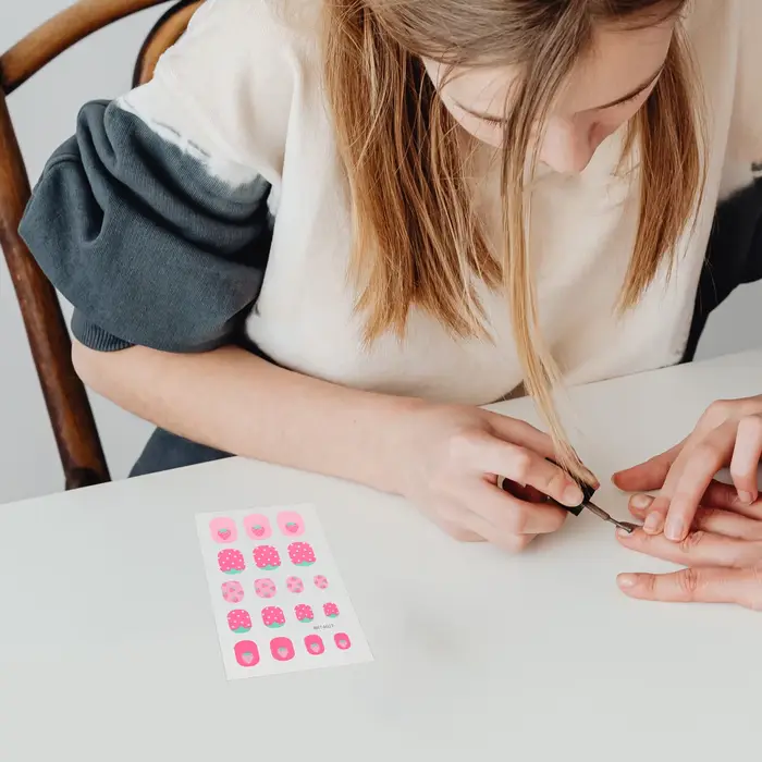 Autocollants pour ongles imperméables pour enfants