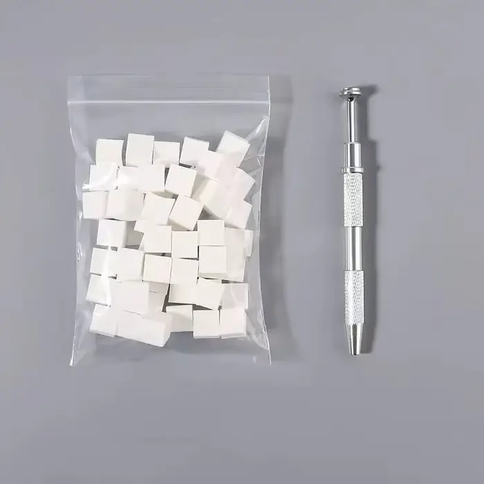 Mini éponge carrée pour Nail Art