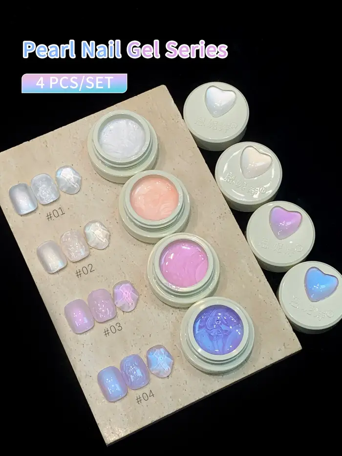 Vernis à ongles Gel à paillettes de perles fantastiques