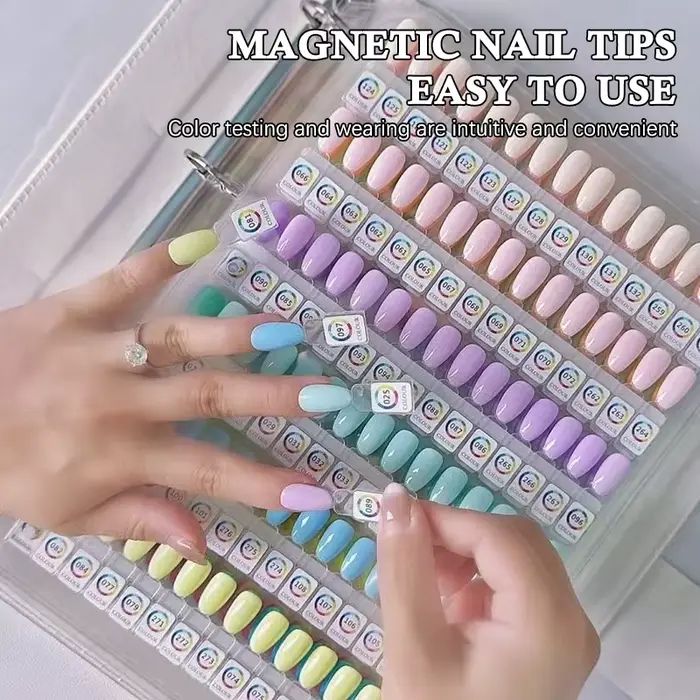 Palette de couleurs pour ongles