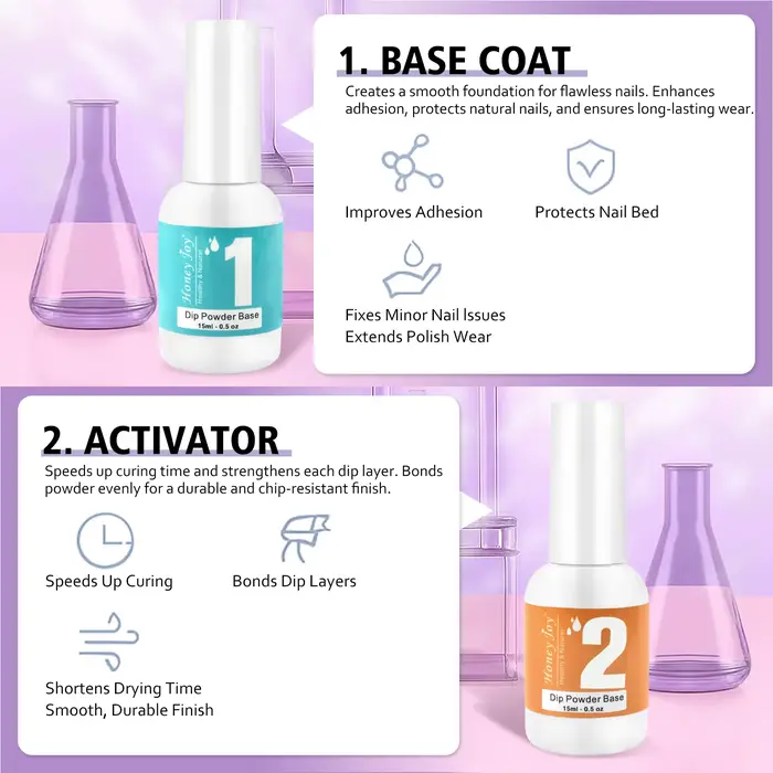Système de poudre à tremper de 15ml