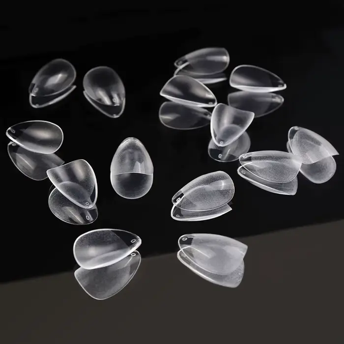 Embouts d'ongles courts en amande : 120