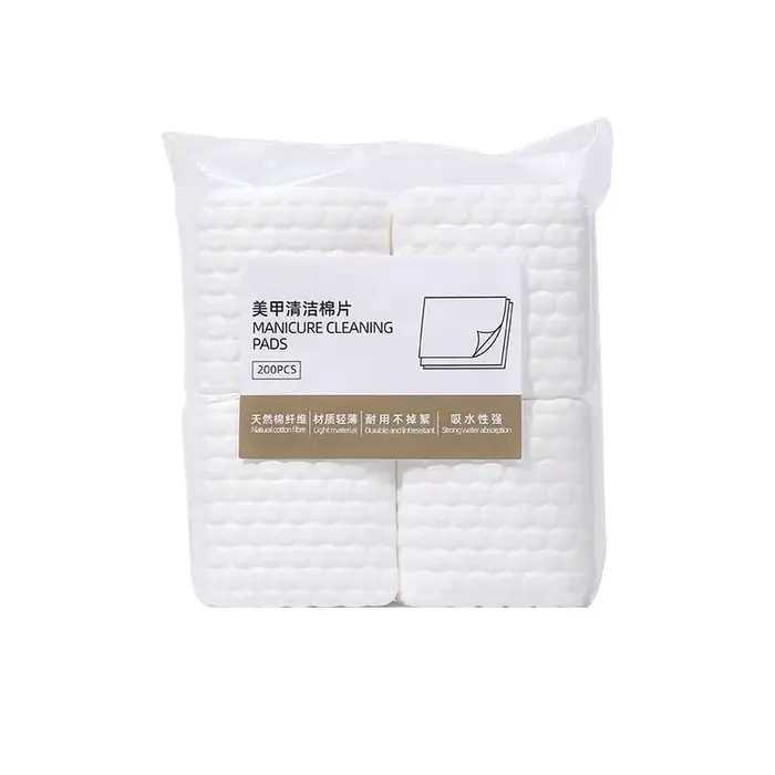 Lingettes démaquillantes pour ongles sans peluches, puissantes, jetables, pour le nettoyage des ongl