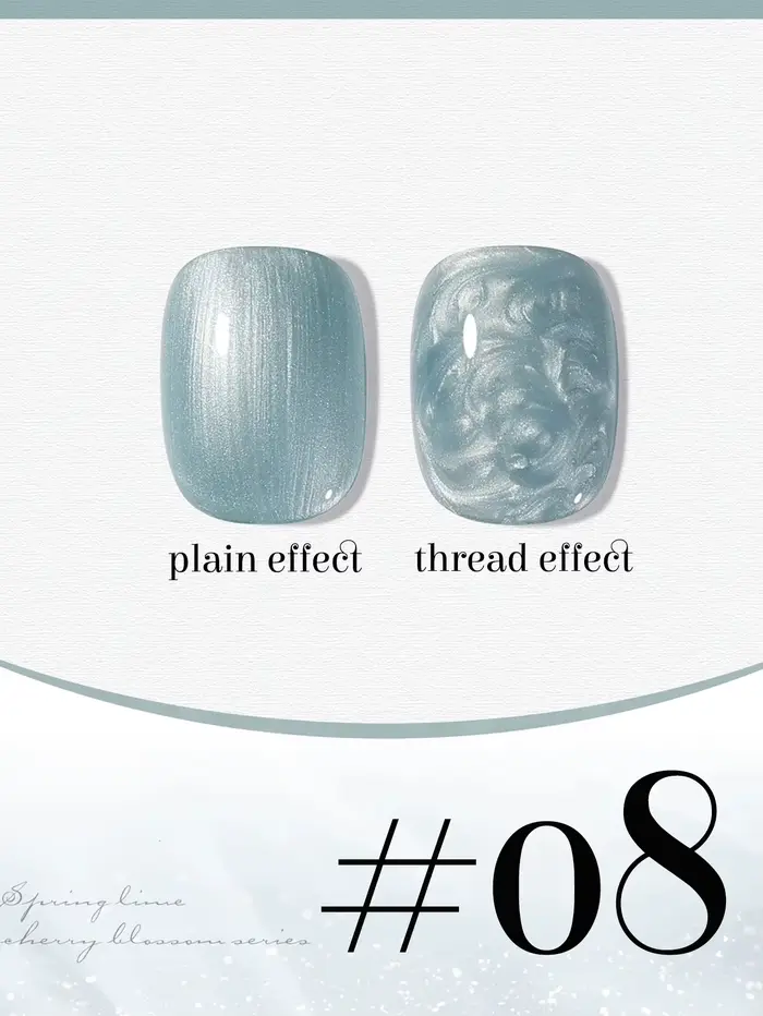 1-24 pièces WS printemps été ongles fil rose coquille Gel vernis à ongles 2025 nouveau Style vente c