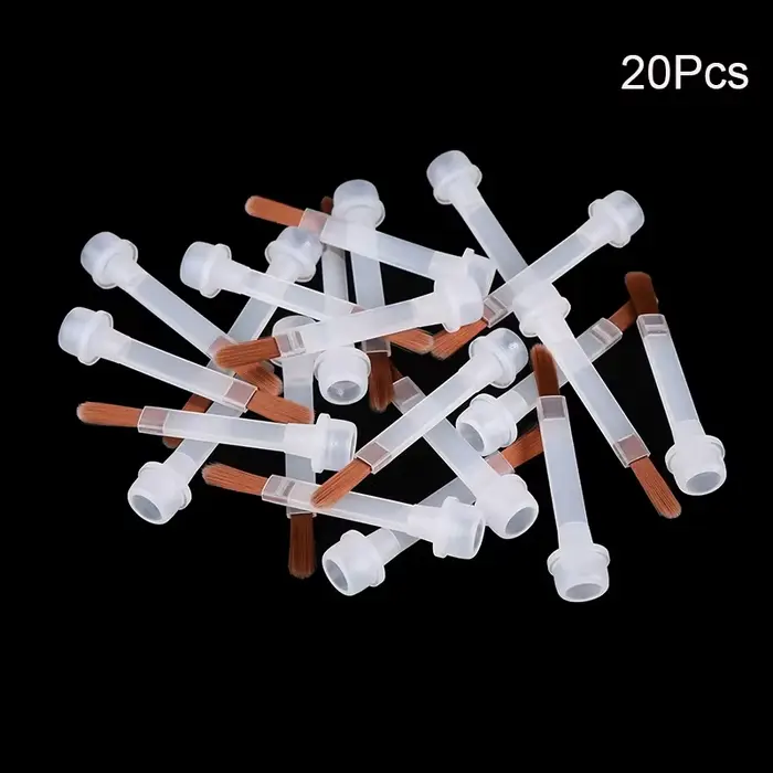 Brosse à vernis à ongles jetable, pour bouteille de vernis à ongles de 15ml, brosse de remplacement,