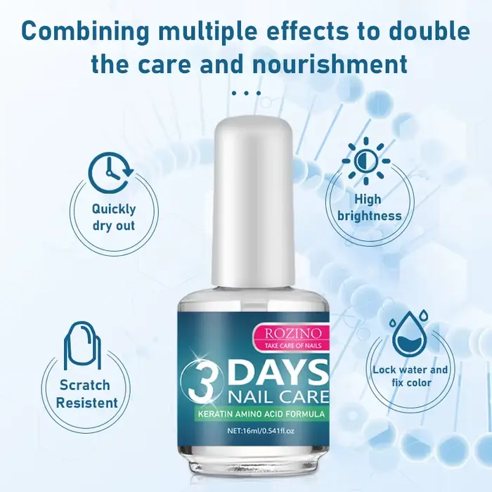 1/2/3 pièces – Vernis à ongles à séchage rapide