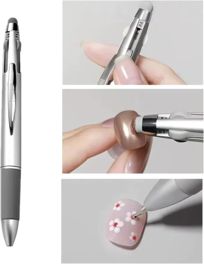 YIKOOLIN Stylo à points 5-en-1 pour nail art