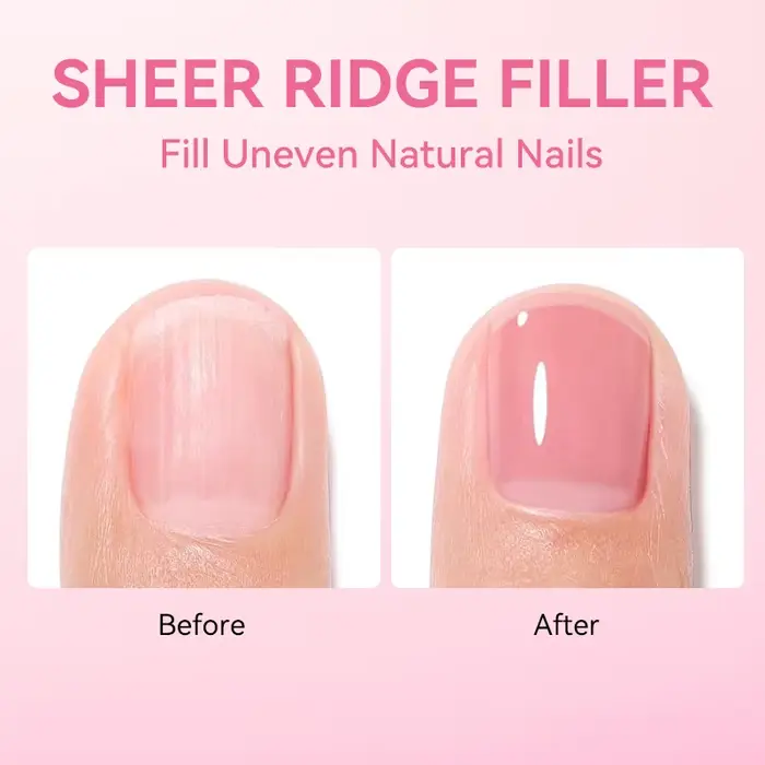 LILYCUTE 7ML vernis à ongles blanc laiteux rose effet de renforcement soin longue durée vernis à séc