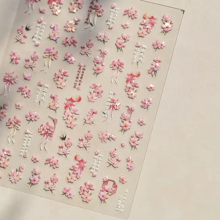Autocollant pour Nail Art 5D