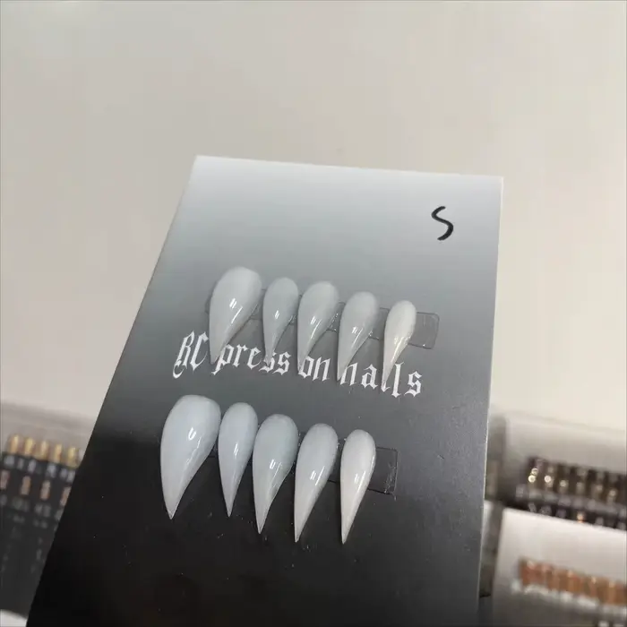 Faux ongles en forme de Dragon faits à la main
