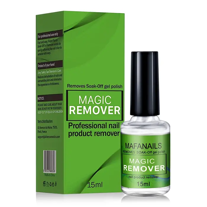 Vernis dissolvant de Gel pour ongles